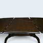 Ercol Extending Dining Table Twin Pedestal Dark Finish Seats 8 FREE UK Delivery*