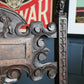 Italian Renaissance Revival Hall Oak Carved Antique Chair Carved Wainscot Throne Ecclesiastical