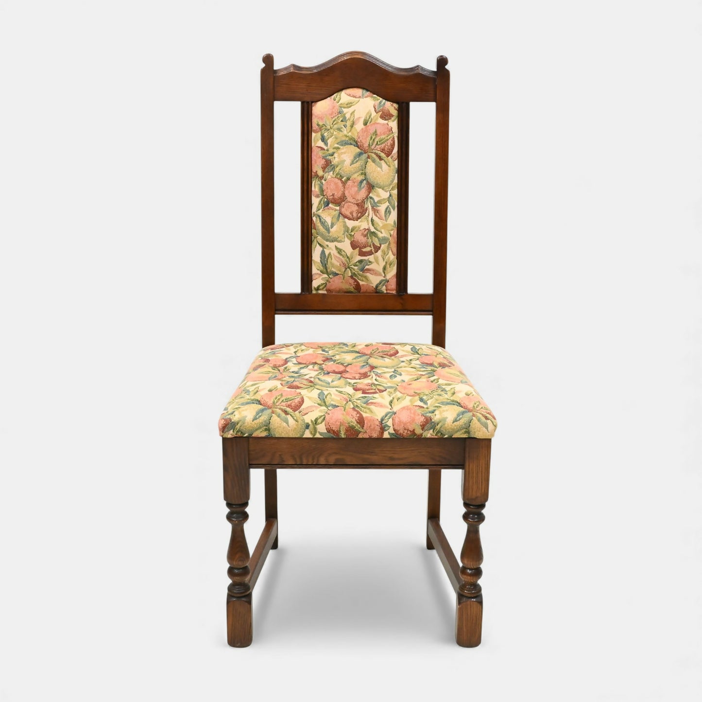4 Old Charm Dining Chairs Lancaster Oak Tudor Brown Finish FREE UK Delivery*