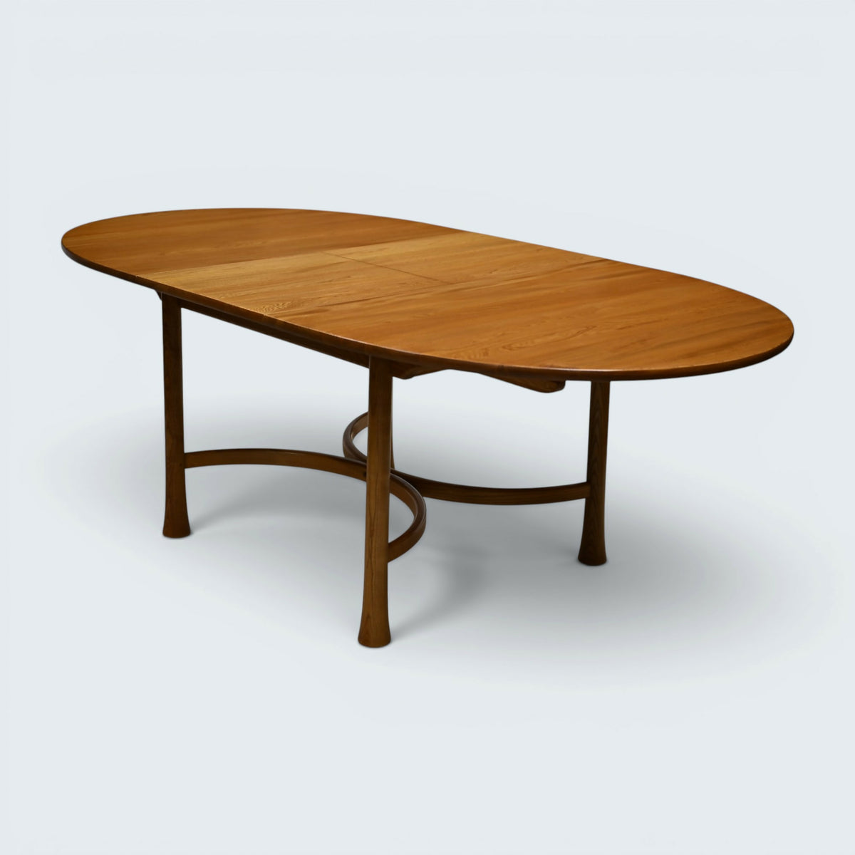 Ercol Extending Dining Table D End Seats 10 Saville Light #926 FREE UK Delivery
