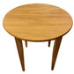 Mid Century Style Coffee Table Retro Side Table Wood Top Black Legs Vintage