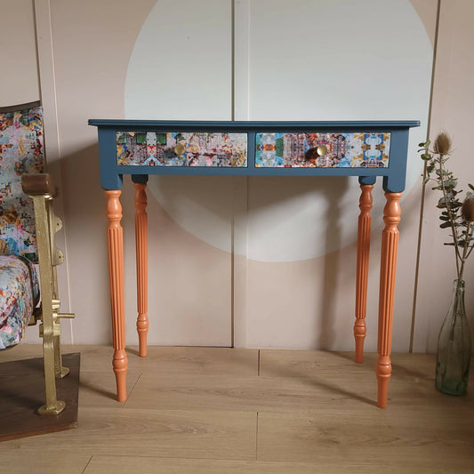 Bold but elegant console table