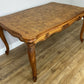 Dining Table Vintage French Louis XVI Carved Oak Extendable Table LOT 6358