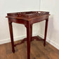 Vintage Chippendale Style Silver Display Table