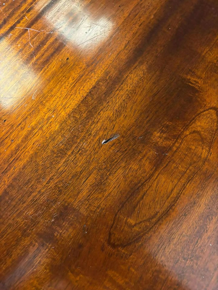 Reproduction Mahogany Two Drawer Coffee Table