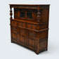 Old Charm Gothic Court Cupboard Buffett Sideboard Light Oak FREE UK Delivery.
