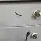 Queen Anne Legged 2 drawer Chest of Drawers