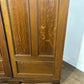 Edwardian Oak Double Wardrobe