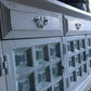 Large Vintage Sideboard/White Distressed Sideboard/Large Vintage Sideboard/Coastal Sideboard/Painted Toledo Sideboard