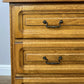 Chest of Drawers Vintage French Style 3 Drawers Carved Storage Cabinet LOT 6287