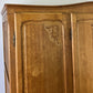 Wardrobe Vintage French Louis XVI Style Oak Four Door Carved Armoire LOT 6533