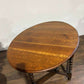 Vintage Oak Gateleg Dining Table On Barley Twist Supports