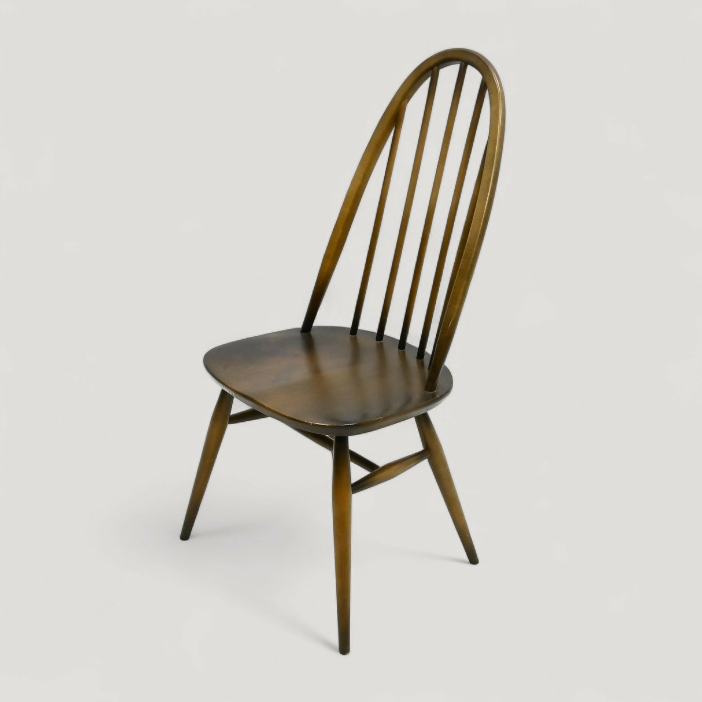 5 Ercol Windsor Quaker Bow Back Dining Chairs Traditional c1980 FREE UK Delivery. SBR10942/1609E