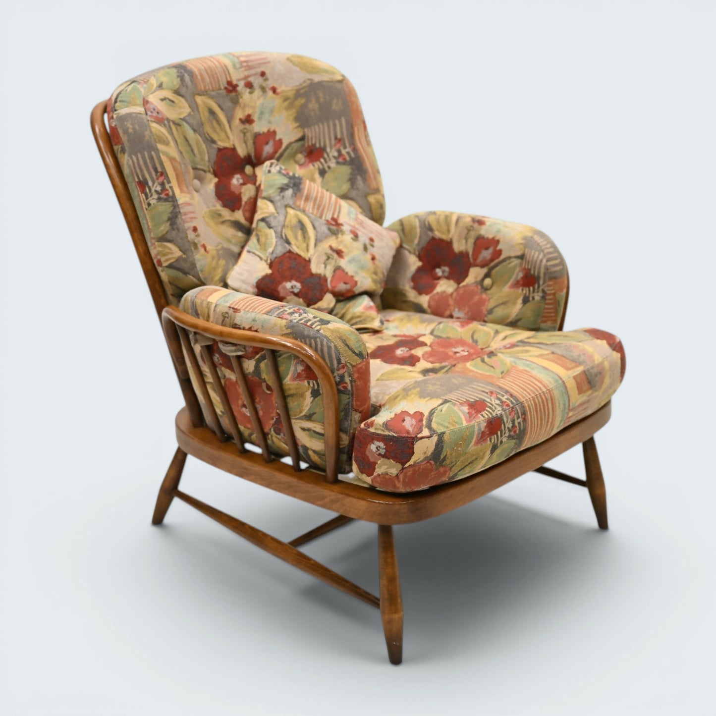 Ercol Jubilee Easy Chair Armchair New Webbing Golden Dawn FREE UK Delivery*