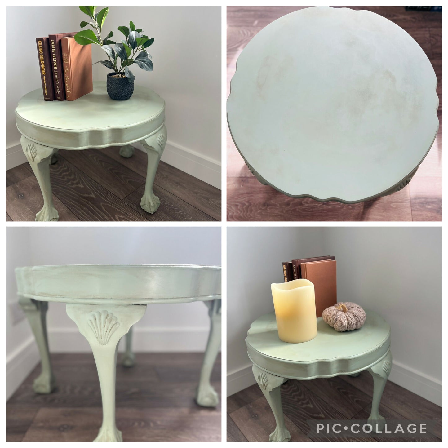 Round coffee table /entrance hall table