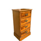 Vintage Georgian style Yew chest of drawers / bedside chest
