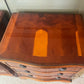 Pair Vintage Bedside Chests Antique Style 3 Drawer Vgc