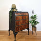 Tall Art Deco Walnut Chest of Drawers