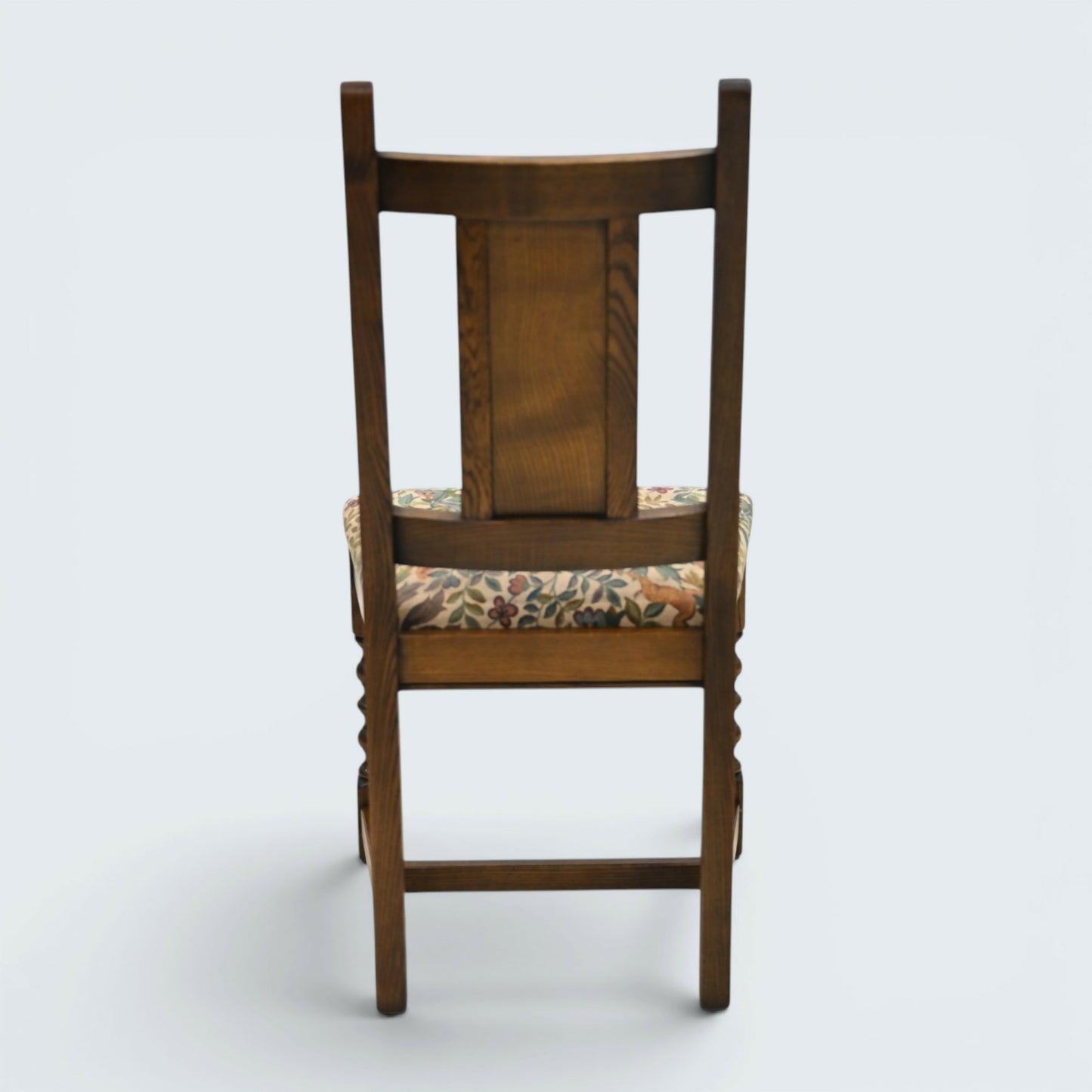 8 Old Charm Dining Chairs Warwick Pegasus Upholstery Light Oak FREE UK Delivery*