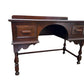 Antique Mahogany 19th C stretcher table desk