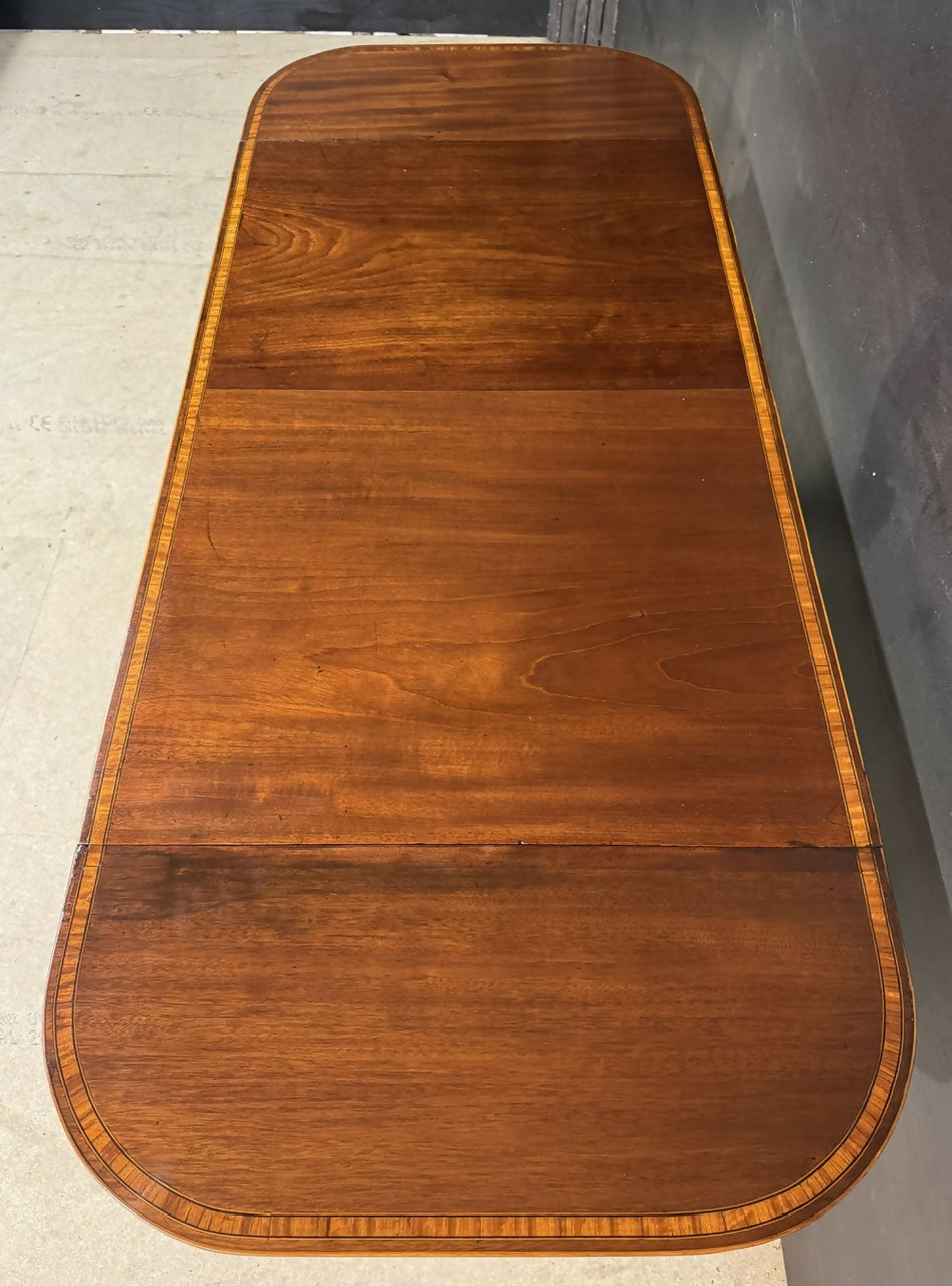 Georgian Inlaid Mahogany Sofa Table