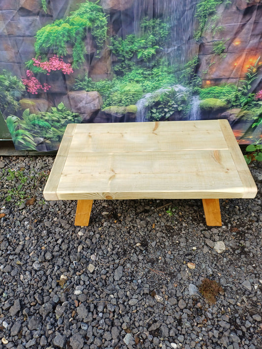 Small wooden table