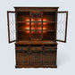 Old Charm Lancaster Sideboard Display Cabinet Tudor Brown FREE UK Delivery*