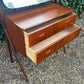 Vintage 1960's Danish Teak Vanity Table