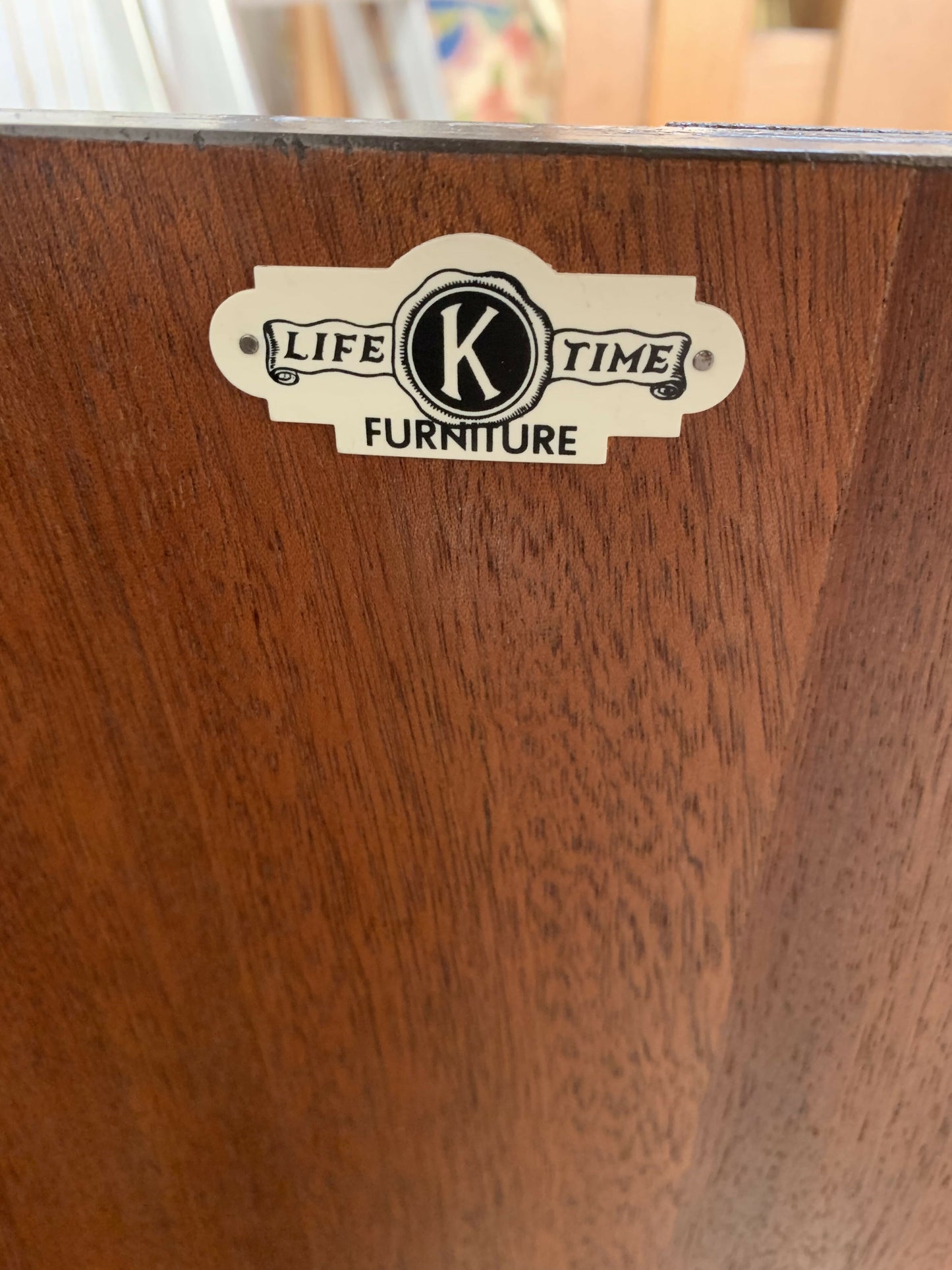 Lifetime Furniture Company Vintage Art Deco sideboard or buffet cabinet