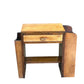 Antique Tawa wood Art Deco side table