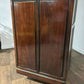 Oriental style Two Door Mahogany Wardrobe