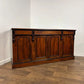 Large Victorian Flame Mahogany Sideboard