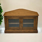 Ercol Corner TV Stand Video Cabinet Corner Flap Light Finish FREE UK Delivery*
