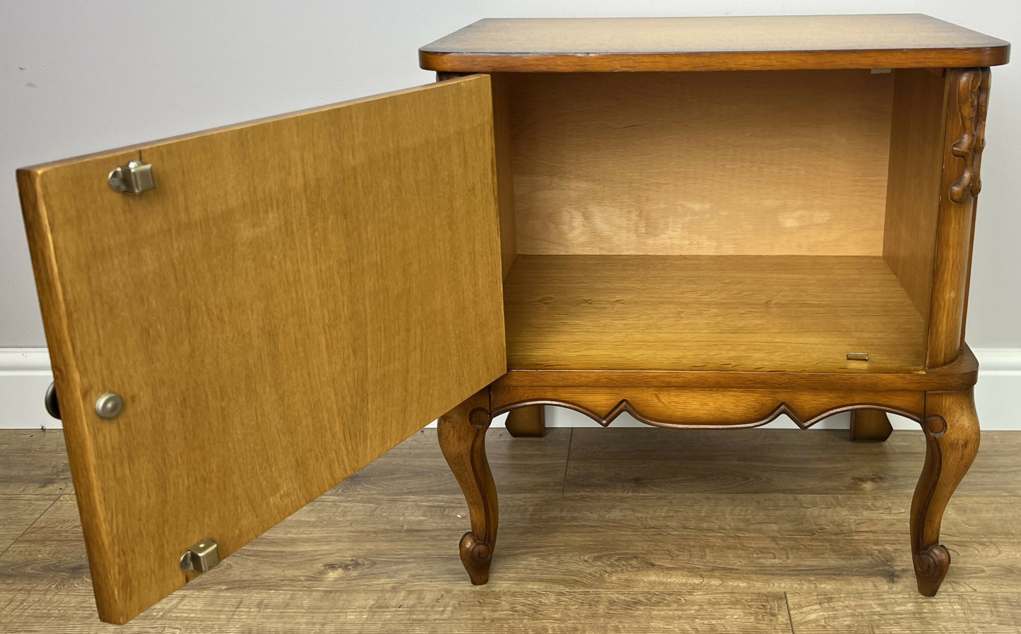 Pair of Bedside Tables Vintage French Louis XVI Nightstands Cabinets LOT 6392