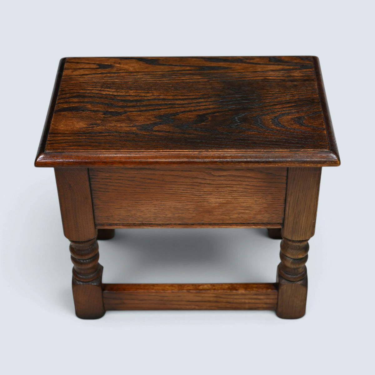 Old Charm Oak Slipper Box Footstool Model 2034 FREE UK Delivery*