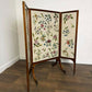Edwardian Mahogany Folding Fire Screen