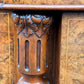 Victorian Inlaid Burr Walnut Credenza