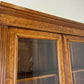 Bookcase Antique French Style Glazed Display Cabinet Walnut Sideboard LOT 6521