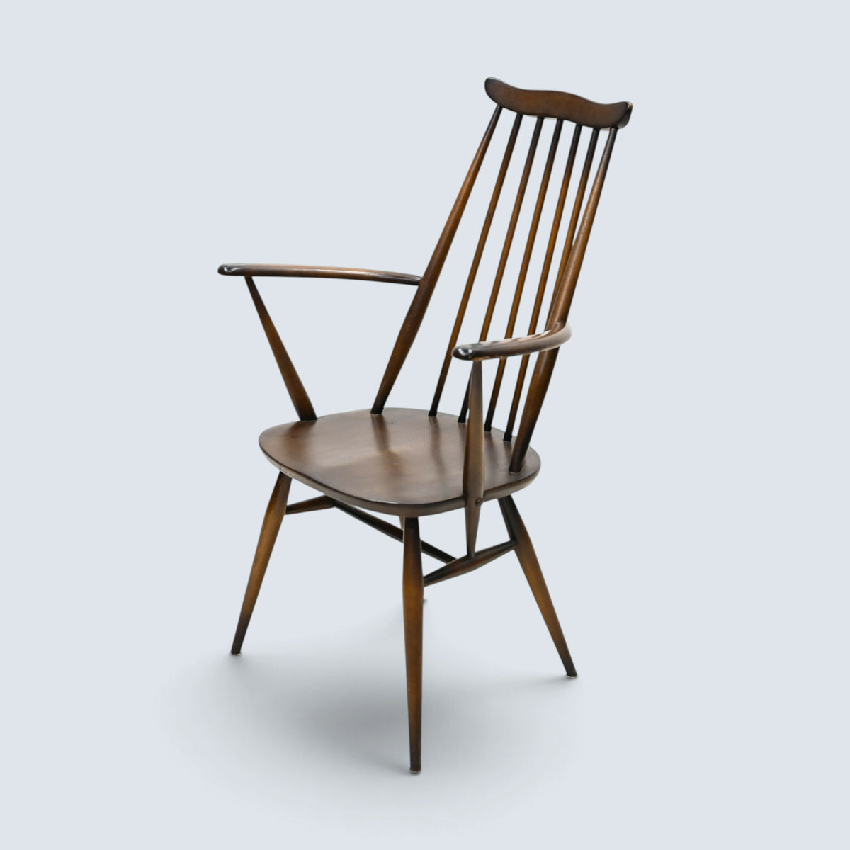 6 Ercol Dining Chairs Inc 2 Carvers Goldsmiths Traditional Finish FREE Delivery*