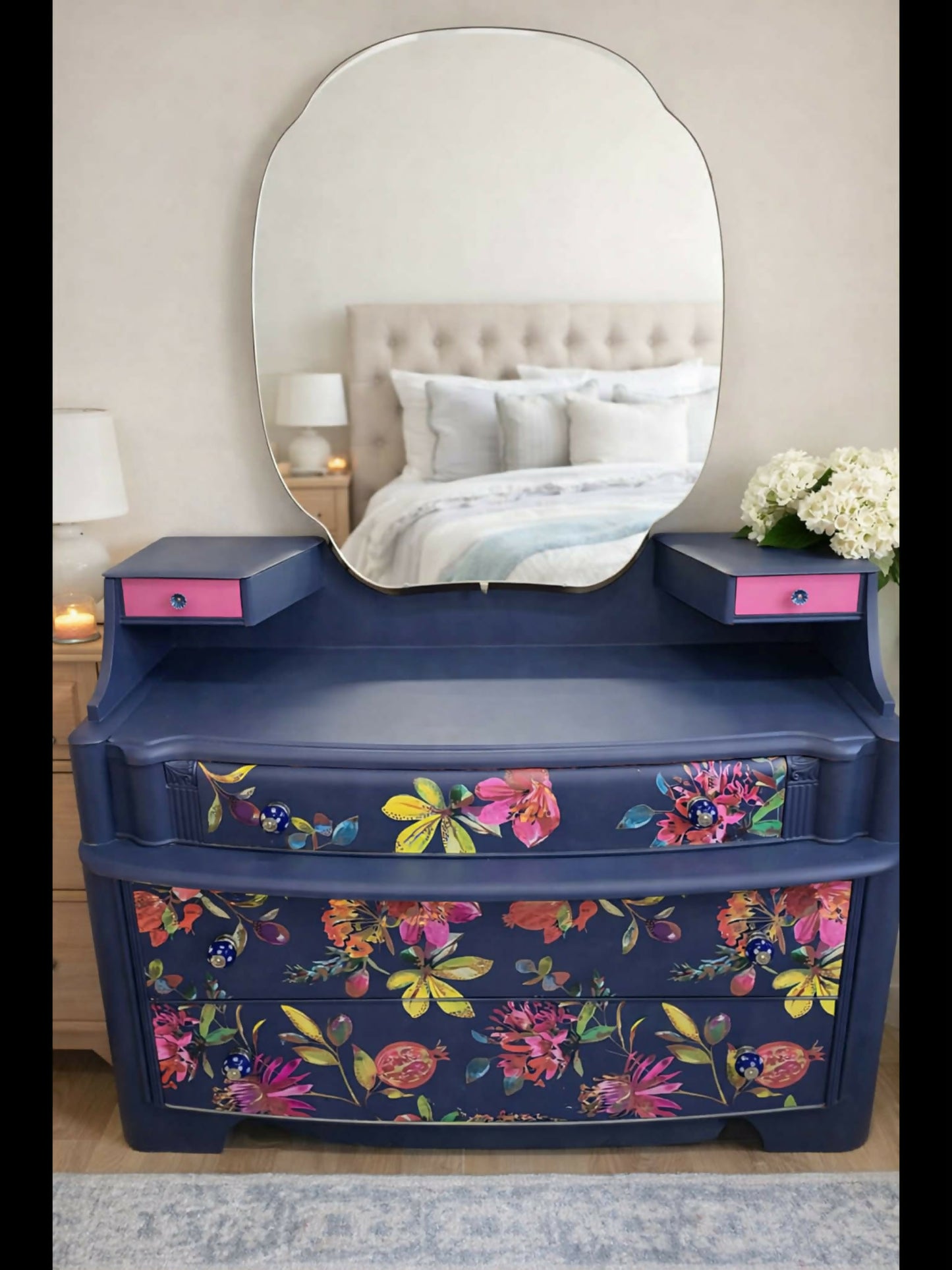 Beautiful Up-cycled Antique Dressing Table
