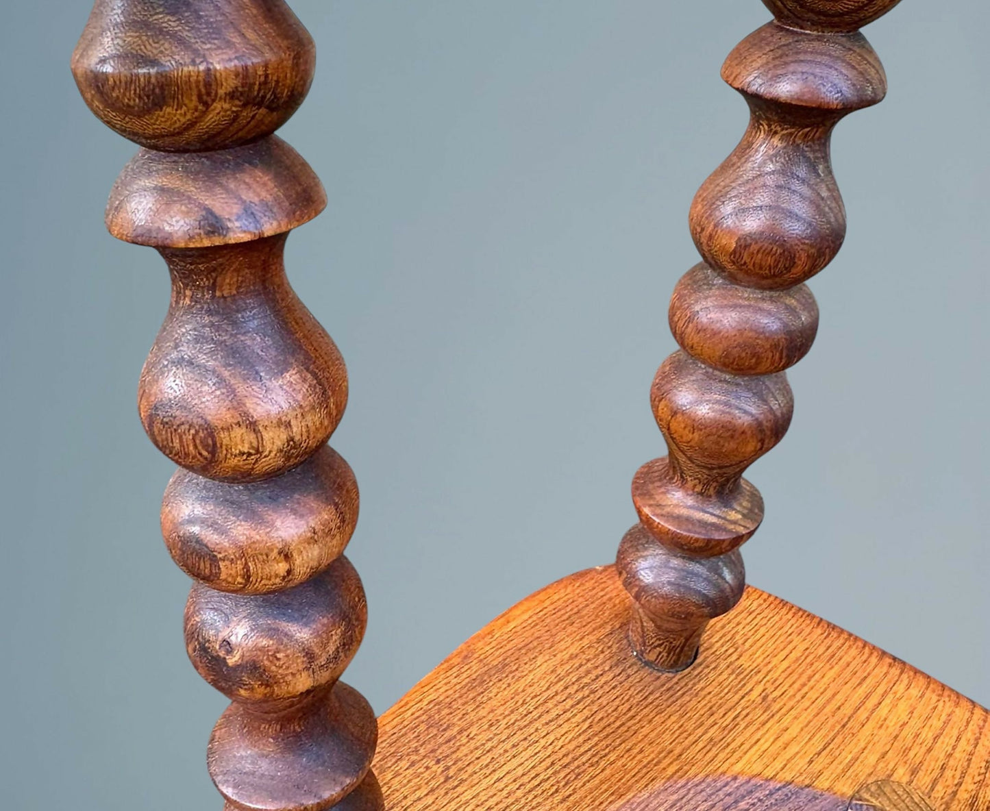 Large Pair of Ash Broad Arm Windsor Chairs