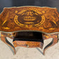 Pretty French Marquetry Lamp Table