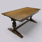Old Charm Solid Oak Dining Table Seats 8 Places Light Oak FREE UK Delivery. SBR9538/1009D