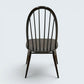 4 Ercol Dining Chairs Quaker Bow Back Retro Vintage Dark Finish FREE UK Delivery