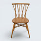 Set of 6 Vintage Ercol Candlestick Dining Chairs Blonde Elm Mid Century Retro