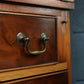 Vintage Yew Wood Bureau — Georgian Style Elegance