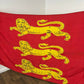 Large Vintage Royal Standard Flag, Three Lions Banner