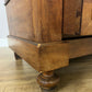 Wardrobe Antique French Style Walnut Mirrored Two Door Carved Armoire LOT 6520