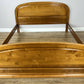 Bed Vintage French Style King Size Bed Frame Carved Headboard LOT 6395