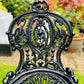 Victorian Cast Iron and Polished Marble Table Patio Set Garden Furniture